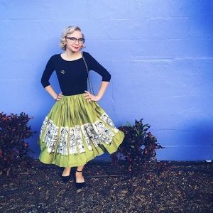 Mary Blair Commuters Skirt xs